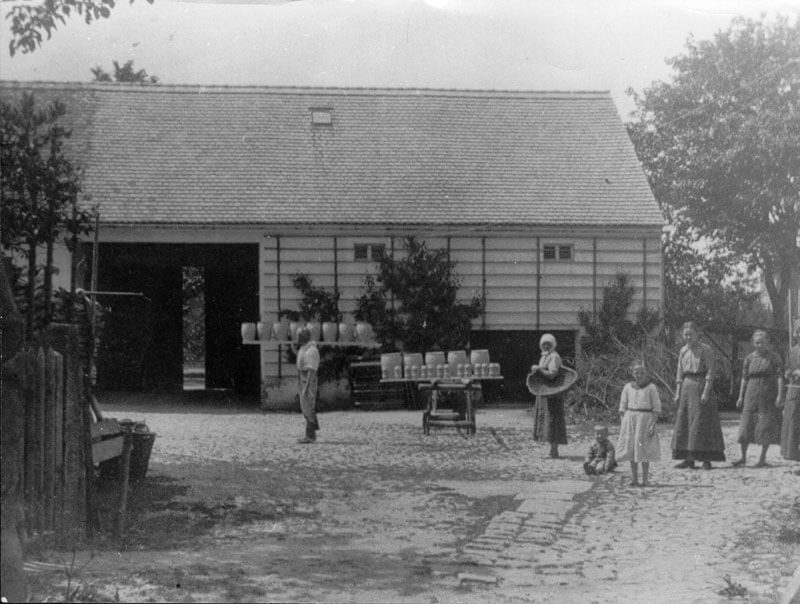 Werkstatthof um ca. 1910